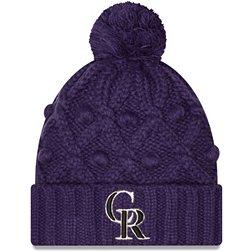 New Era Women's Colorado Rockies Purple Toasty Knit