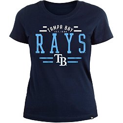 New Era Women's Tampa Bay Rays Blue T-Shirt