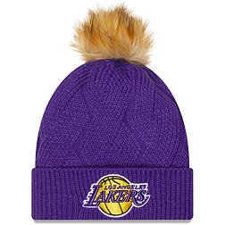 New Era Women's Los Angeles Lakers Snowy Knit Hat
