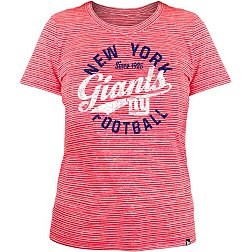 New Era Women's New York Giants Space Dye Red T-Shirt