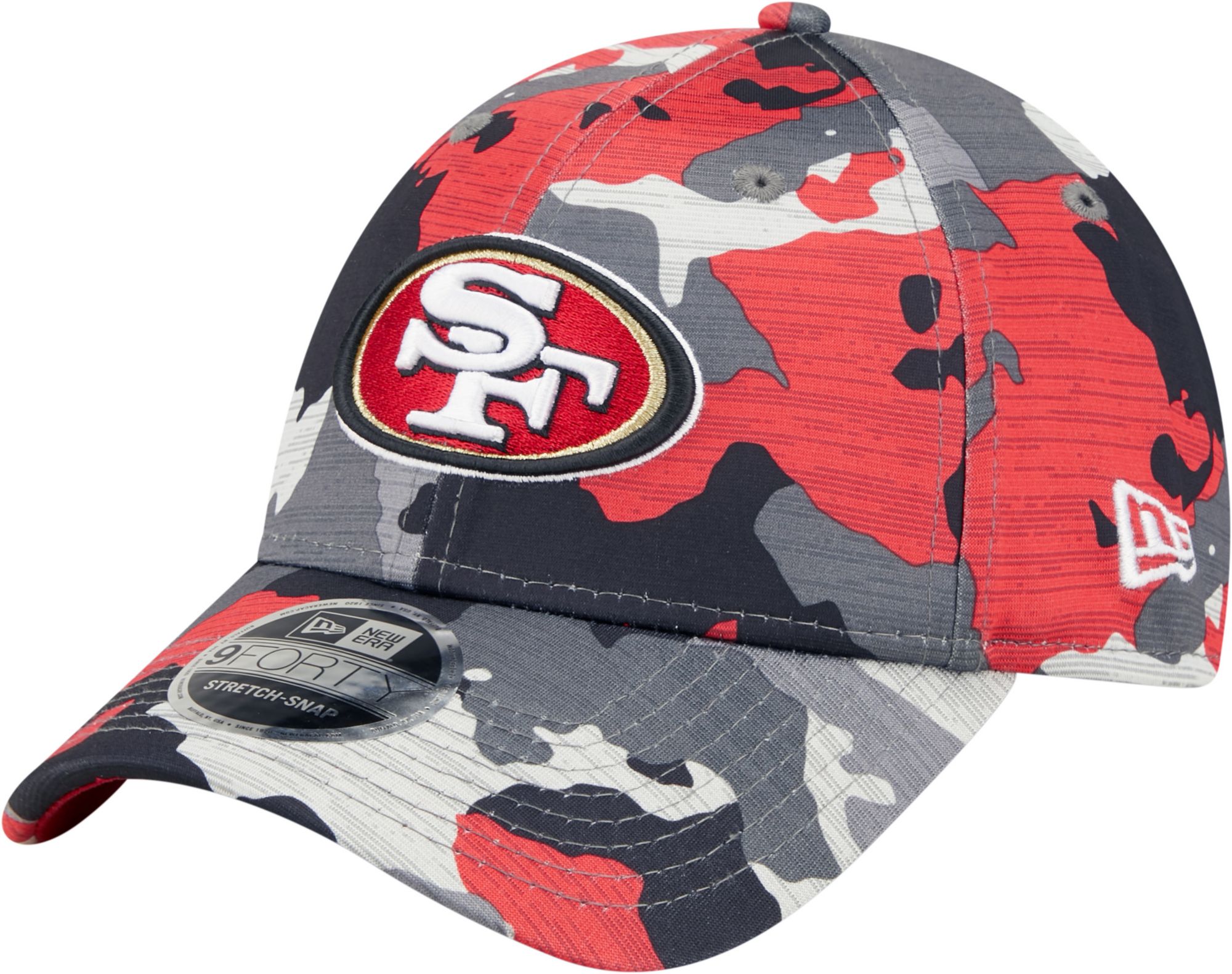 New Era / Youth San Francisco 49ers Sideline Traning Camp 2022 Camouflage  9Forty Adjustable Hat