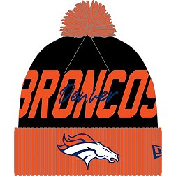 New Era Youth Denver Broncos Confident Orange Knit Beanie