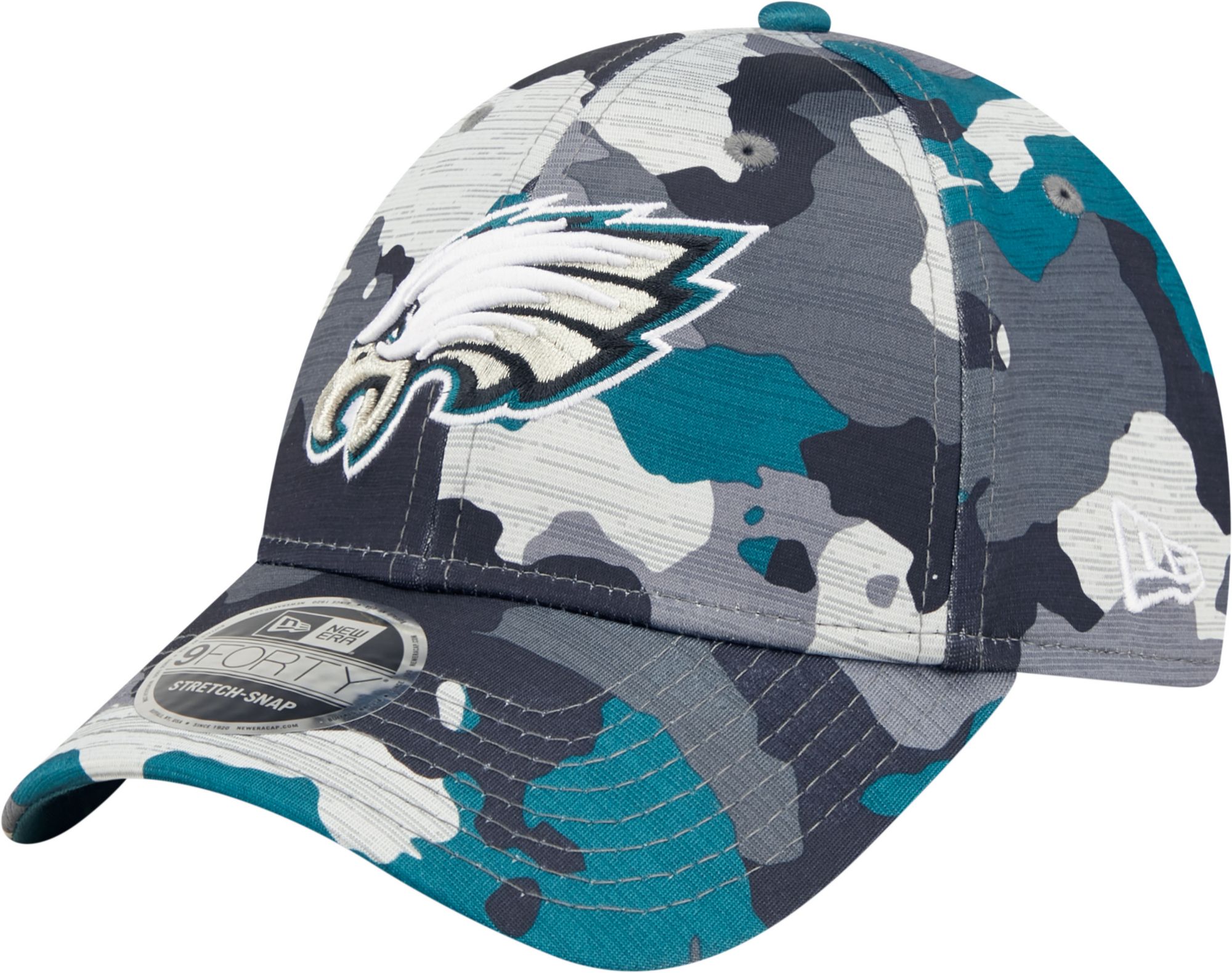 Philadelphia Eagles New Era Youth 2022 Sideline Adjustable 9TWENTY