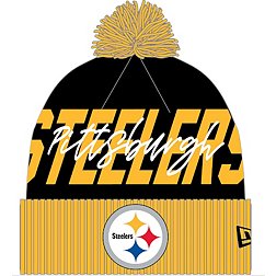 New Era Youth Pittsburgh Steelers Confident Black Knit Beanie