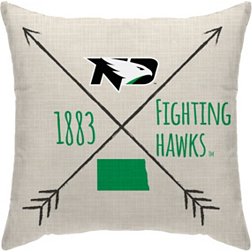 Pegasus Sports North Dakota Fighting Hawks Cross Décor Pillow