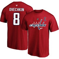 NHL Big & Tall Washington Capitals Alex Ovechkin #8 Red T-Shirt