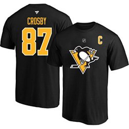NHL Big & Tall Pittsburgh Penguins Sidney Crosby #87 Black T-Shirt
