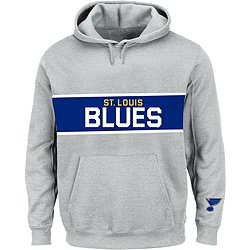 PROFILE Men's Heather Gray St. Louis Blues Big & Tall Pullover Hoodie