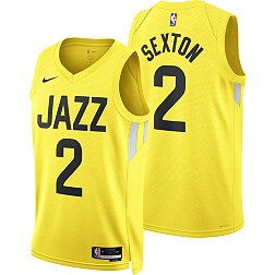 Utah Jazz Nike Icon Edition Swingman Jersey 22/23 - Gold - Colin