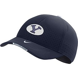 Nike Men's BYU Cougars Blue AeroBill Swoosh Flex Classic99 Football Sideline Hat
