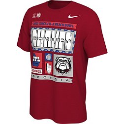 Nike 2022-23 College Football Playoff Peach Bowl Champions Georgia Bulldogs Locker Room T-Shirt