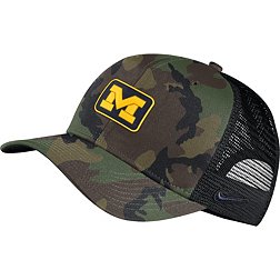 Nike Men's Michigan Wolverines Camo Classic99 Trucker Hat
