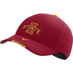 Nike Men's Iowa State Cyclones Cardinal AeroBill Swoosh Flex Classic99 Football Sideline Hat