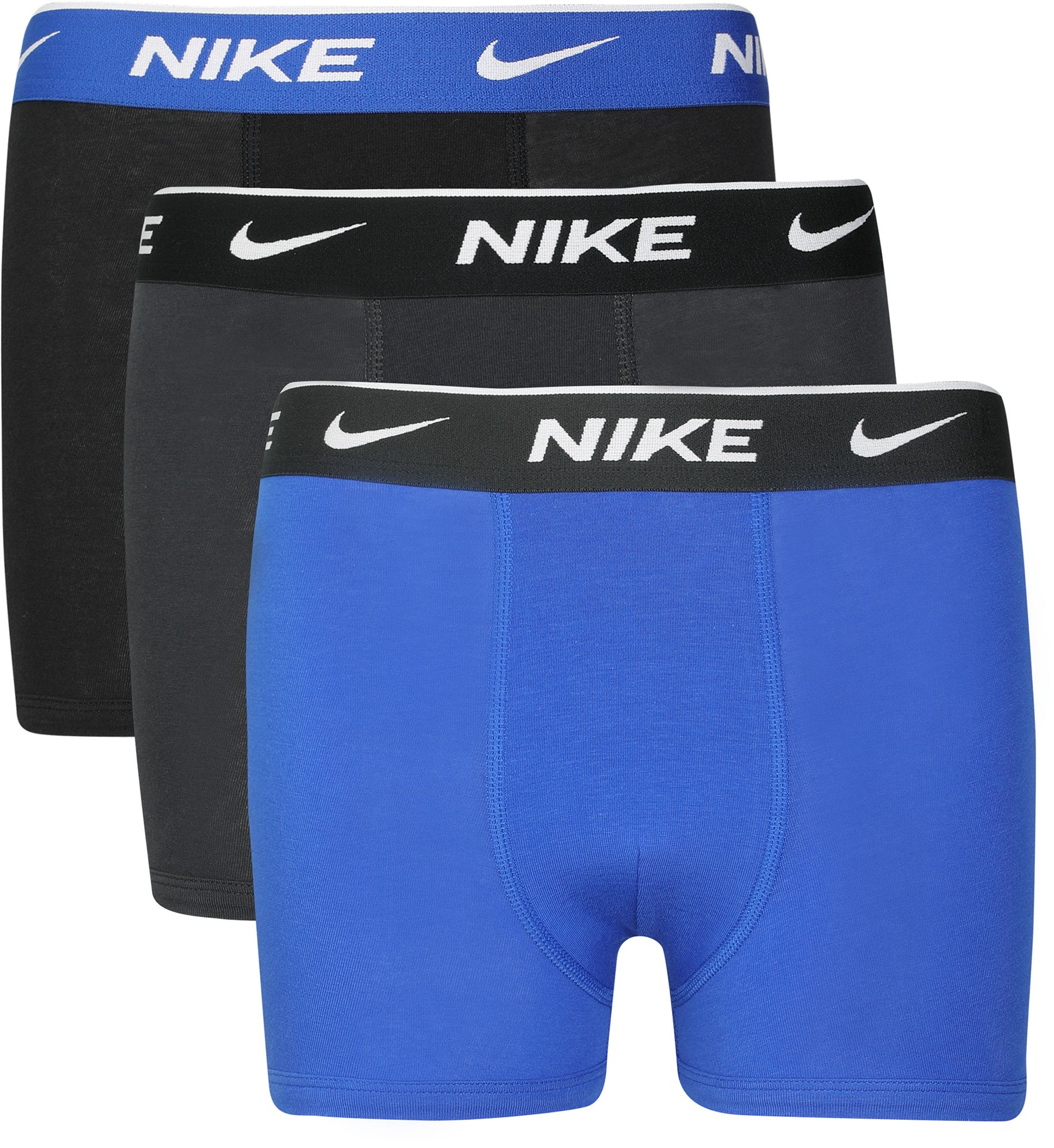 Nike / Big Boys Cotton Dri-Fit Boxer Briefs, 3 Piece Set