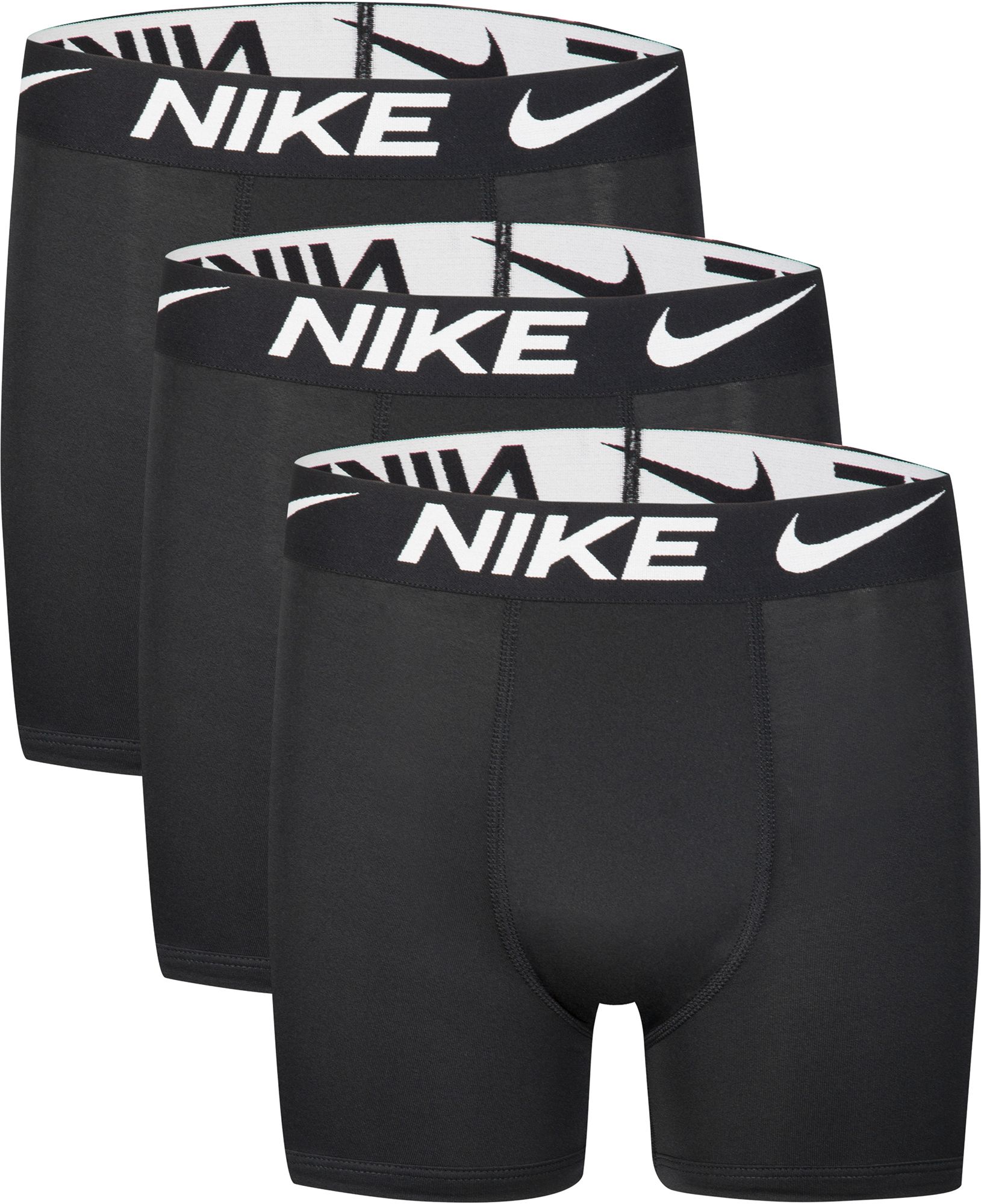 Nike Boys' MICRO Essential Dri-Fit Boxer Briefs, 3 Piece Set