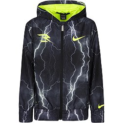 Nike Boys' 3BRAND by Russell Wilson Lightning Windbreaker