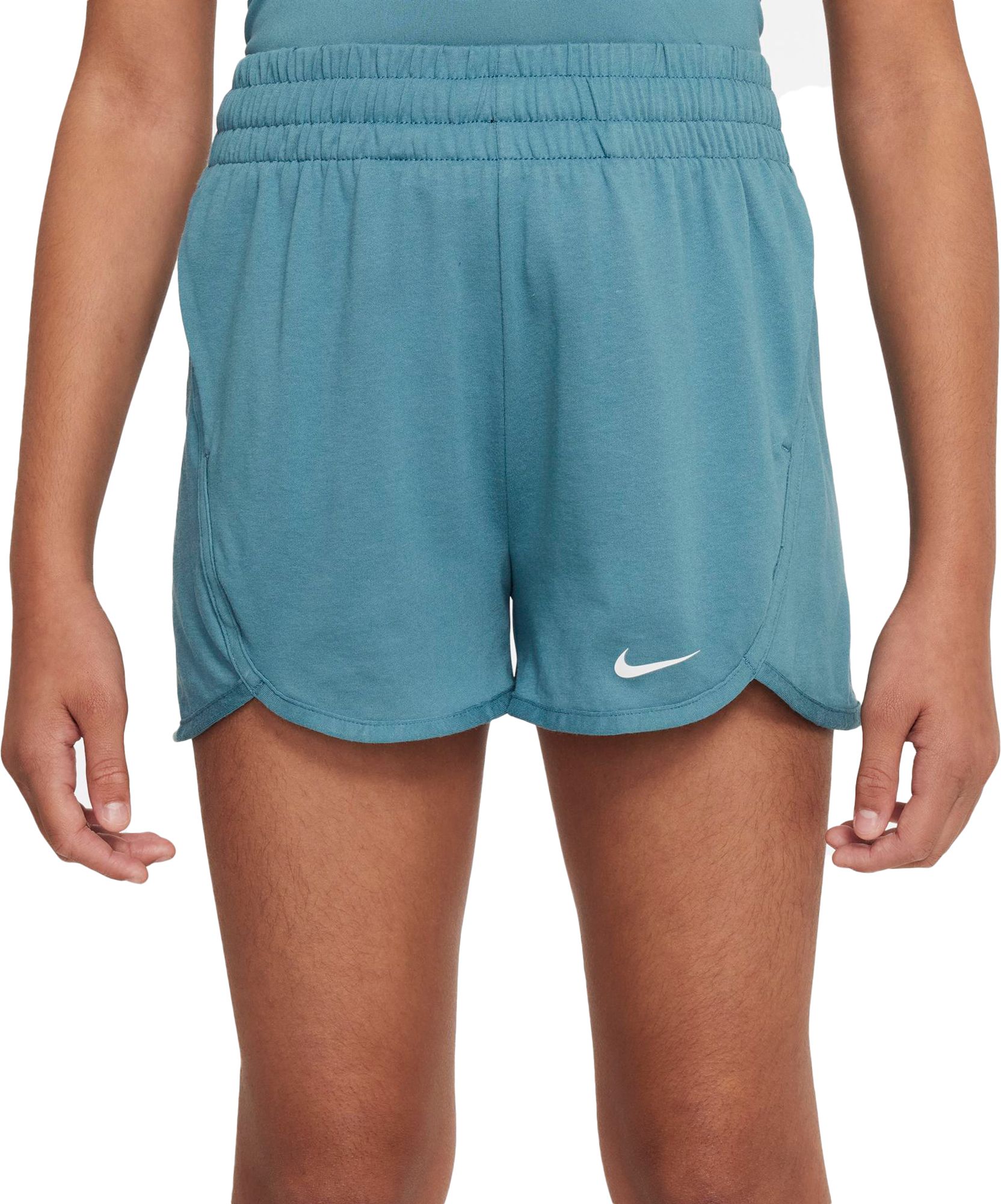 Nike Big Kids' Dri-FIT Breezy High-Waisted Training Shorts