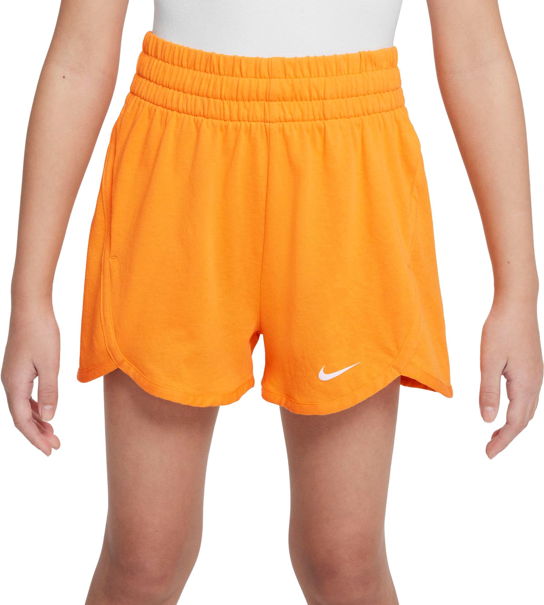 Nike Big Kids' Dri-FIT Breezy High-Waisted Training Shorts