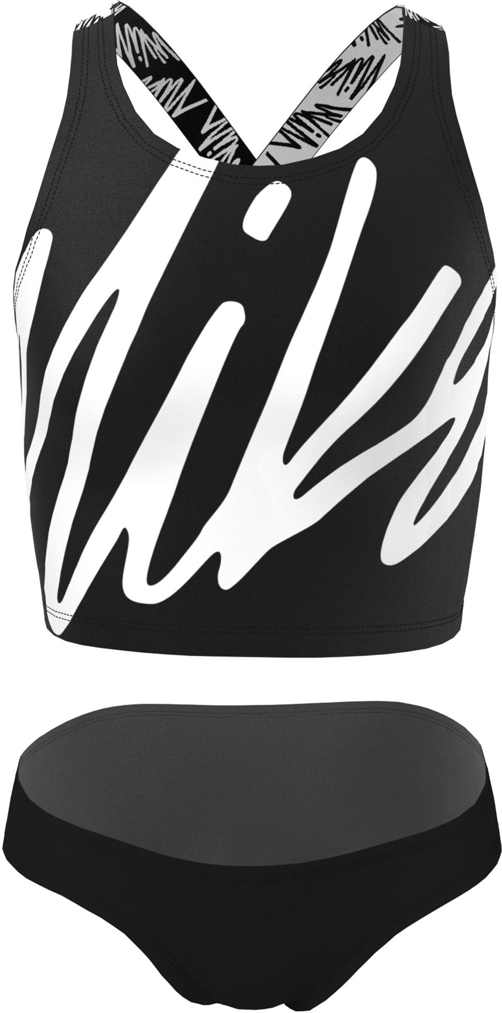 Nike Girls' Crossback Midkini Swimsuit