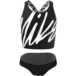 Nike Girls' Crossback Midkini Swimsuit