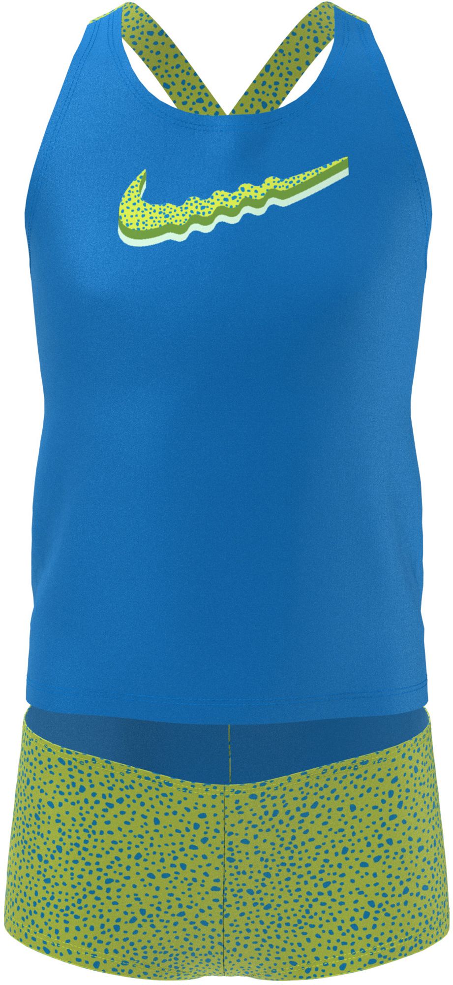 Nike Girls' Crossback Tankini Swimsuit