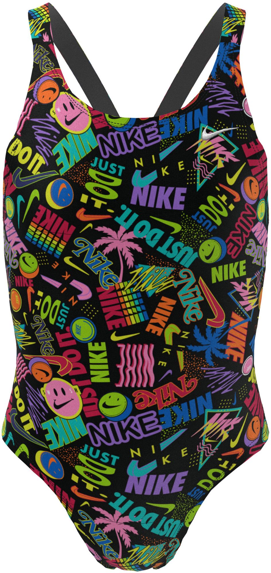 Girls Neon Fun Sporty One Piece main image 1