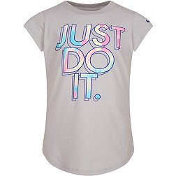 Nike Little Girls' Just Do It Graphic T-Shirt