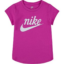 Nike Toddler Girls' Script Short Sleeve T-Shirt