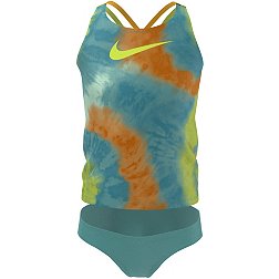 Nike Girls' Spiderback Tankini Swimsuit