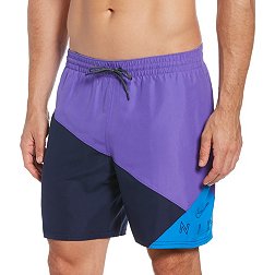 Nike Swim Men's Logo Jackknife 7" Volley Shorts
