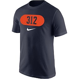 Nike Men's Chicago 312 Area Code Navy T-Shirt