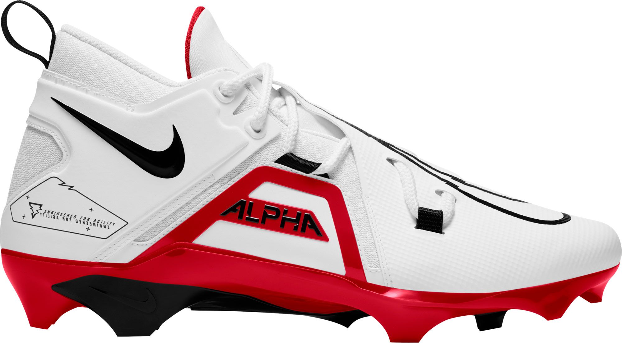 Nike Men's Alpha Menace Pro 3 Mid Football Cleats