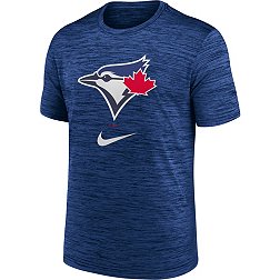 Nike Men's Toronto Blue Jays Blue Logo Velocity T-Shirt