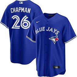 Nike Men's Toronto Blue Jays Matt Chapman #26 Royal Alternate Cool Base Jersey