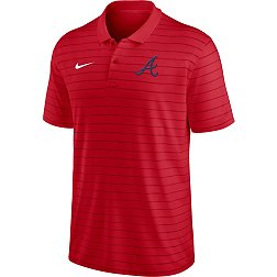 Nike Men's Atlanta Braves Red Authentic Collection Victory Polo