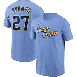 Nike Men's Milwaukee Brewers Willy Adames #27 2023 City Connect T-Shirt