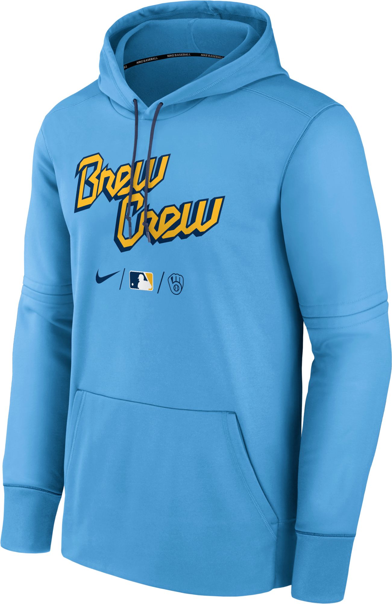 Milwaukee Brewers Nike City Connect Therma Hoodie - Mens