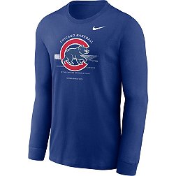 Men's Chicago Cubs Nike Navy 2-Hit City Connect The 77 T-Shirt