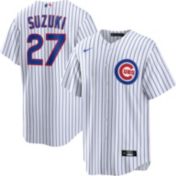 Chicago Cubs #8 Ian Happ Light Blue Men's Stitched Jersey