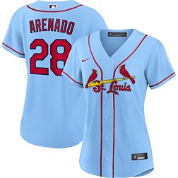 St. Louis Harrison Bader Nike White Home Replica Player Jersey