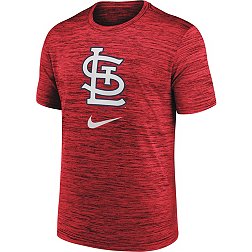 Nike Men's St. Louis Cardinals Red Logo Velocity T-Shirt