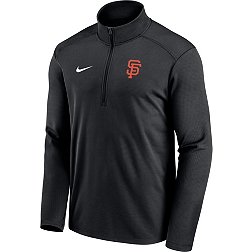 Men's Nike Black/Gray San Francisco Giants Home Plate Striped Polo