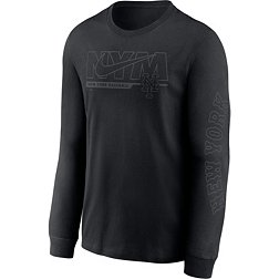 Nike Men's New York Mets Black Local Long Sleeve T-Shirt