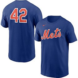 Nike Men's New York Mets Blue Team 42 T-Shirt