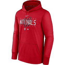 Men's Nike Charcoal Washington Nationals City Connect Short Sleeve Pullover Hoodie Size: Small