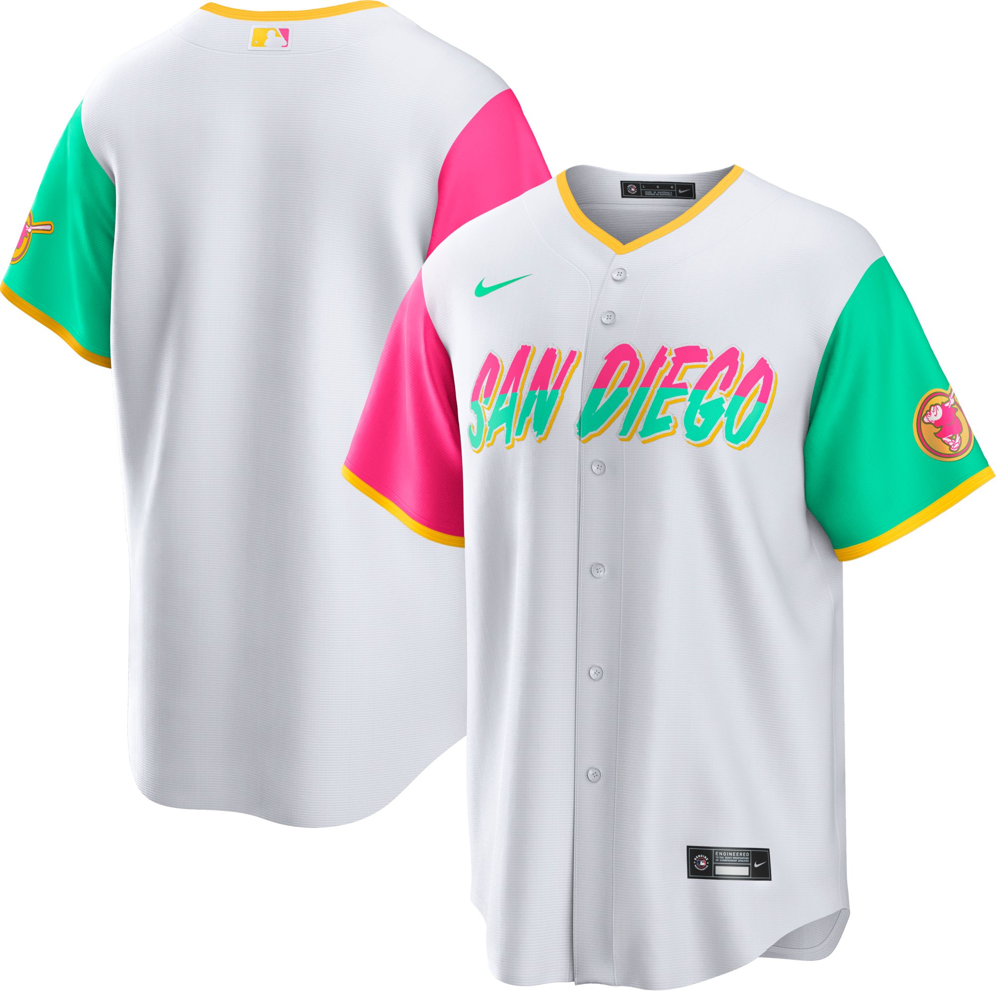 Men's San Diego Padres 2022 City Connect Replica Cool Base Jersey
