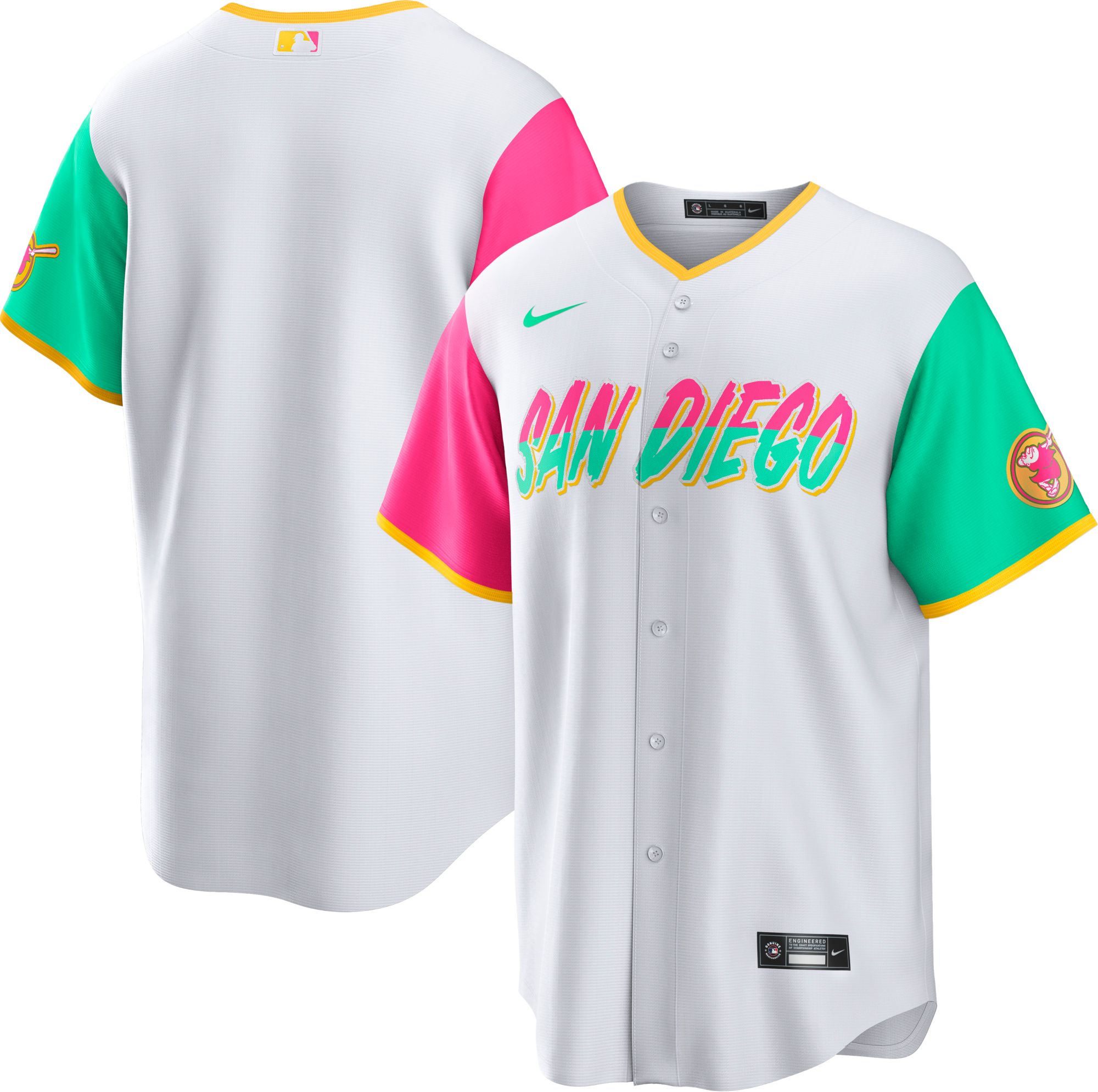 Men's Los Angeles Dodgers J.D. Martinez Nike White Home Replica Jersey