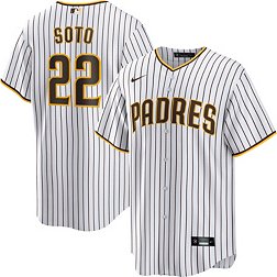 Nike Men's San Diego Padres Juan Soto #22 White Cool Base Jersey