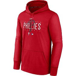 Nike Men's Philadelphia Phillies Red Authentic Collection Therma-FIT Hoodie