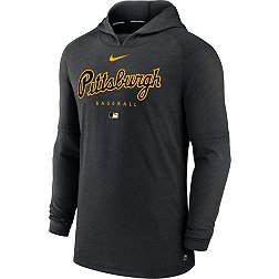 Nike Men's Pittsburgh Pirates Black Authentic Collection Dri-FIT Hoodie